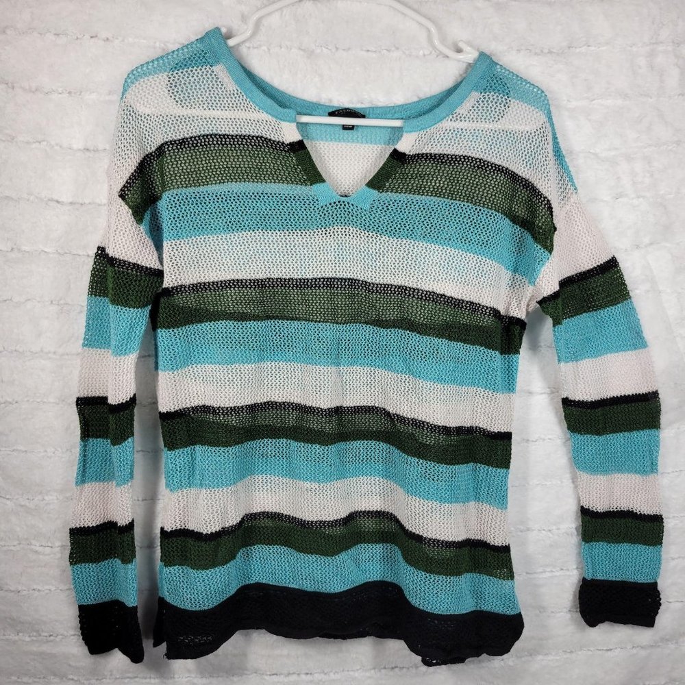 Talbots M Women's Sweater Linen Blend
